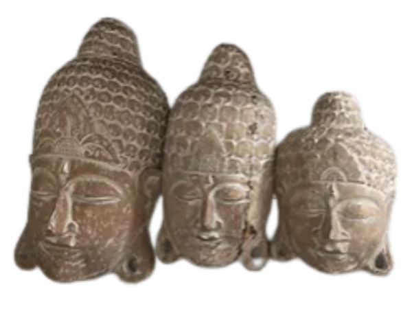 Budha Mask Decoration Set - Ensemble de décoration de masque de Budha