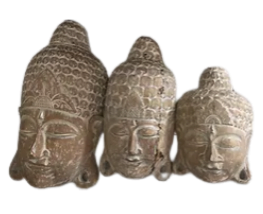Budha Mask Decoration Set - Ensemble de décoration de masque de Budha