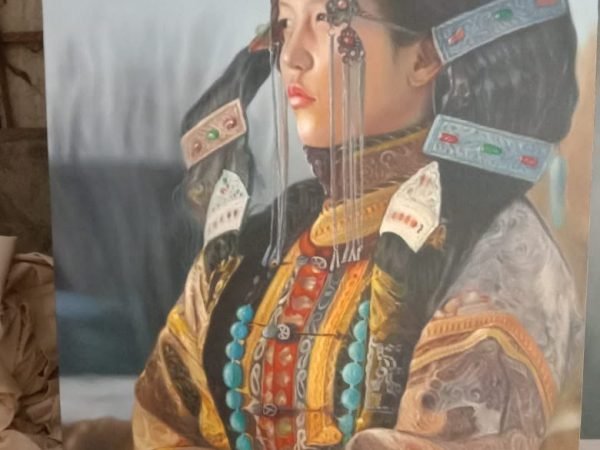 Etnic Women Paint art