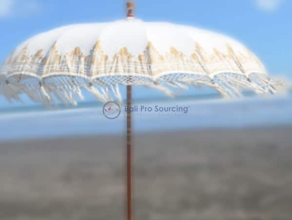 Fringe Umbrella Durian Wood