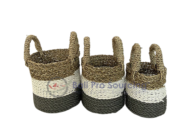 Mini Loli Water Hyacinth Basket Set