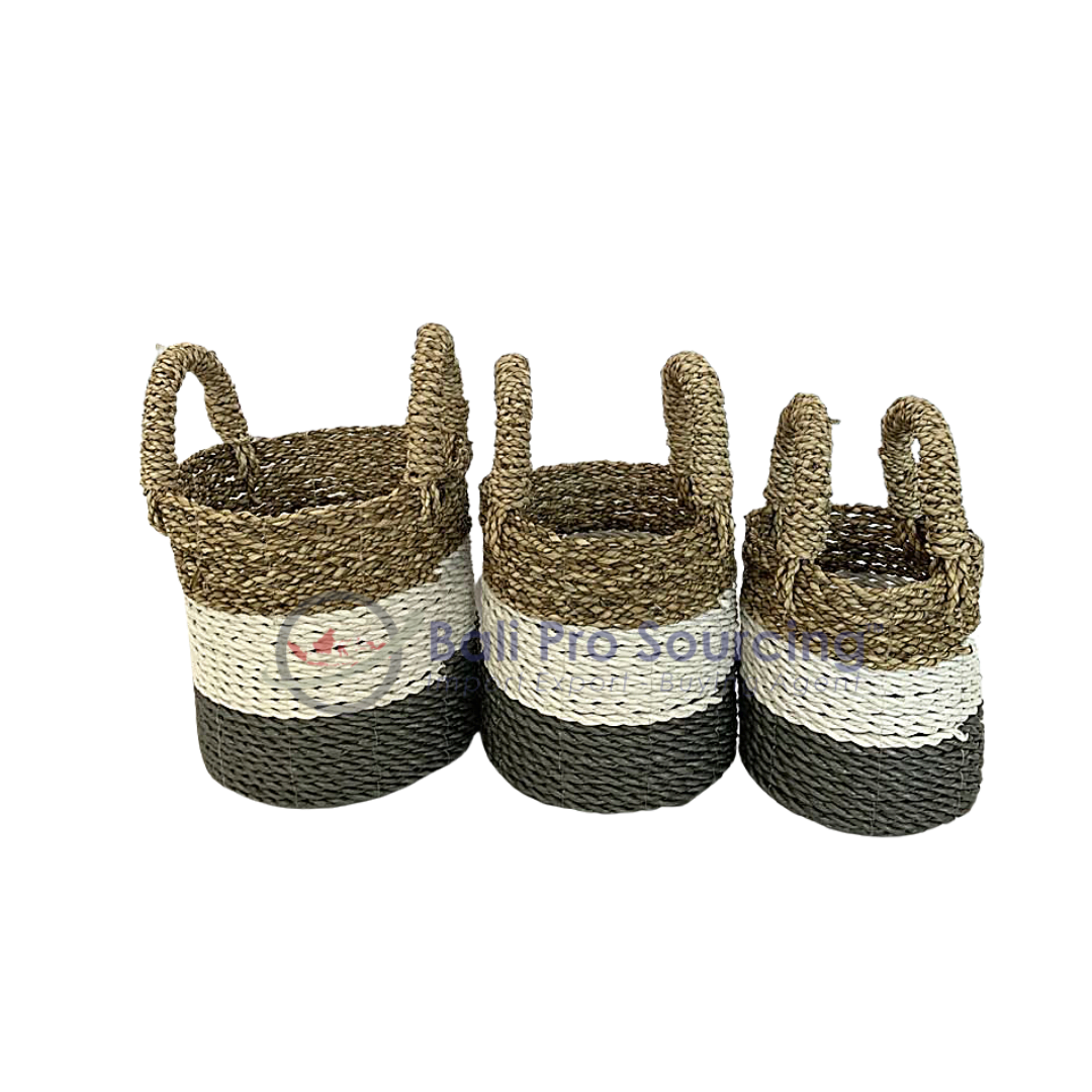 Mini Loli Water Hyacinth Basket Set