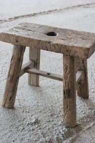 Old Wooden Stool