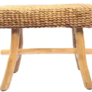 Garden lily wood stool