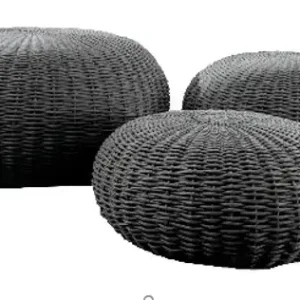 Natural pouf