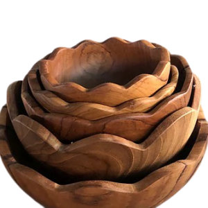 Wooden Bowl 5 set