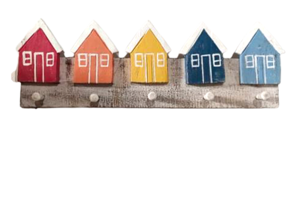 Wooden Houses Cloth Hanger