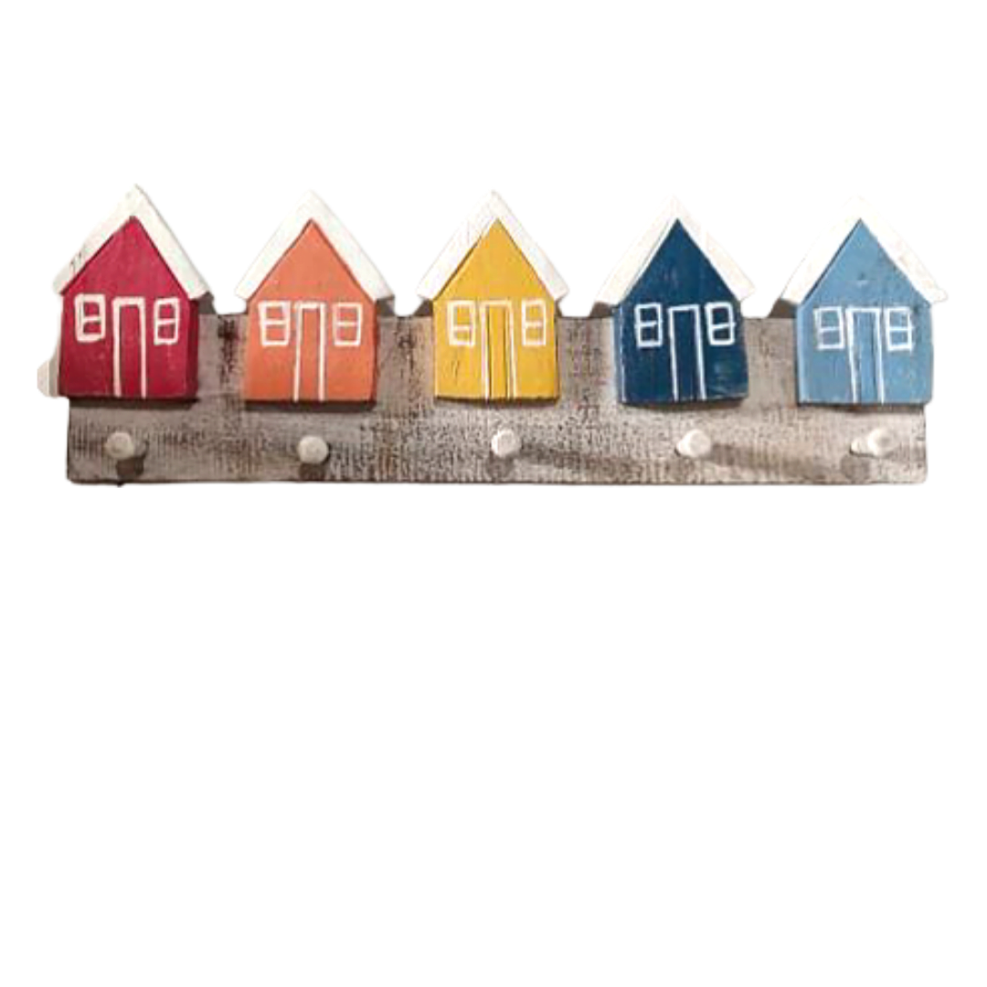 Wooden Houses Cloth Hanger