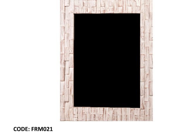 Wooden Mirror Frame- Miroir en bois