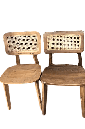 Wooden Rattan Chair