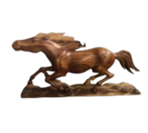 Wooden Running Horse
