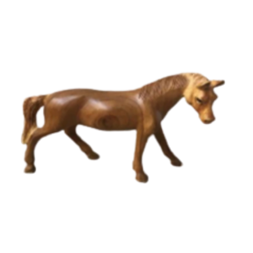 Wooden Standing Horse