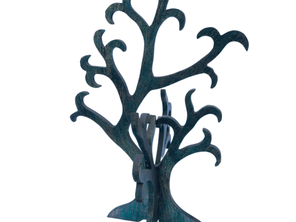 Wooden Tree With Leaf