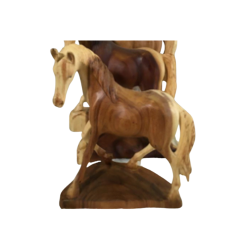 Wooden Walking Horse with stand