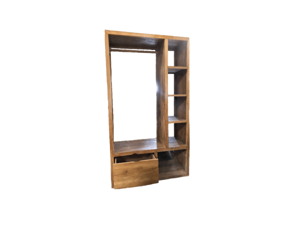 Wooden wardrobe
