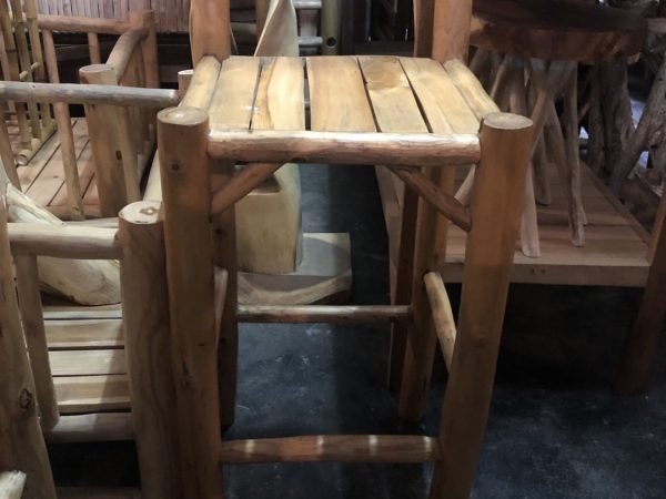 Wooden bar chair