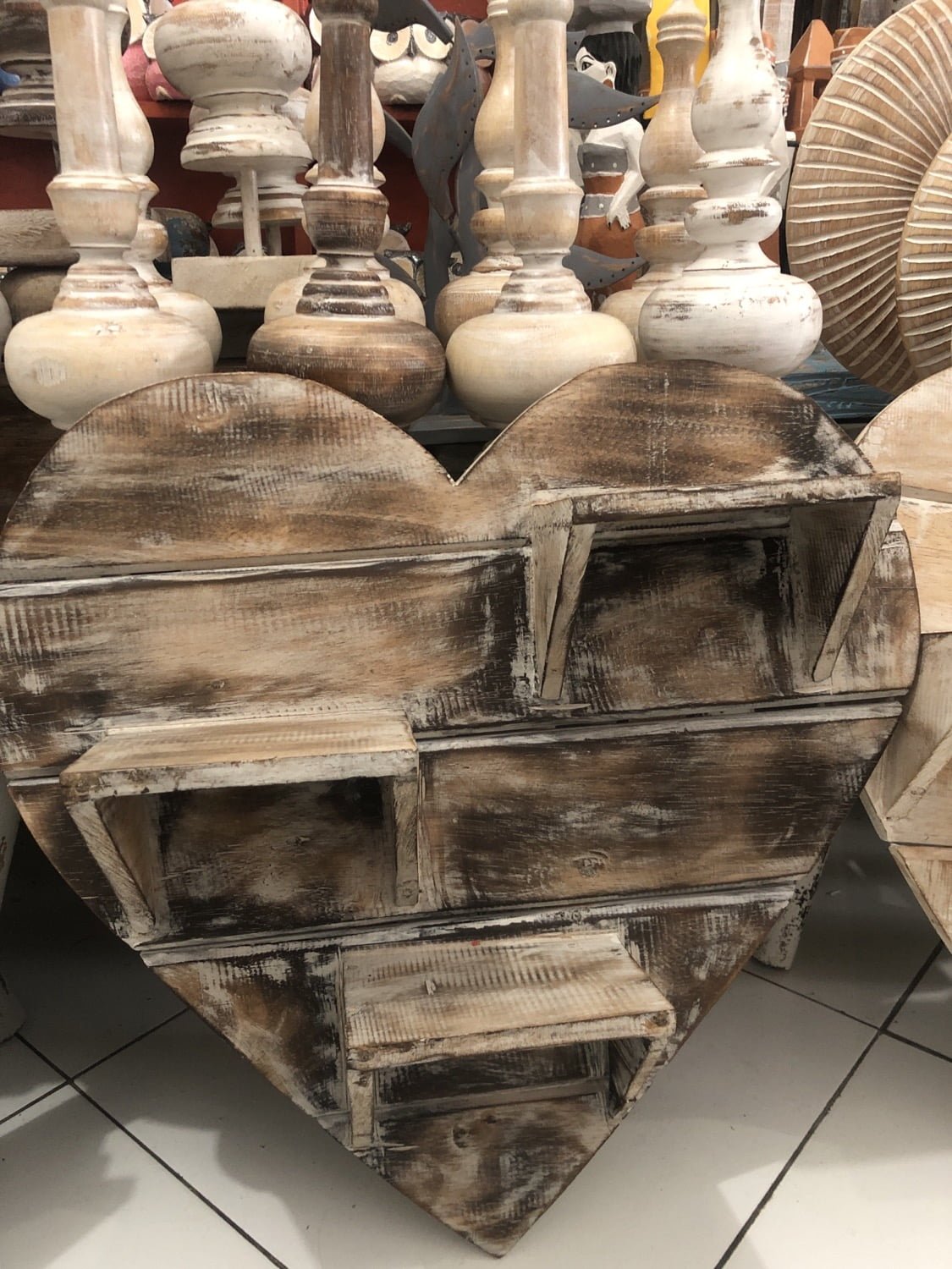 Wooden love rack