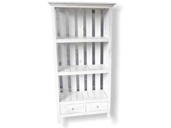 Wooden shelf drawers