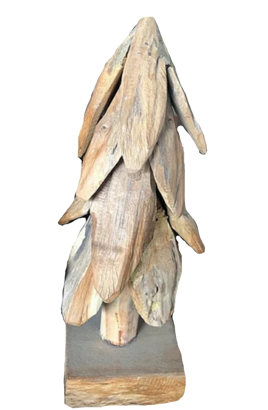 Wooden small christmas tree - Sapin de Noël en bois décoratif
