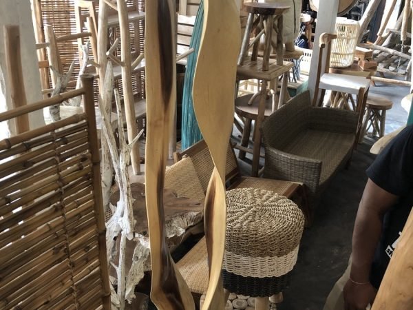 Wooden standing decoration