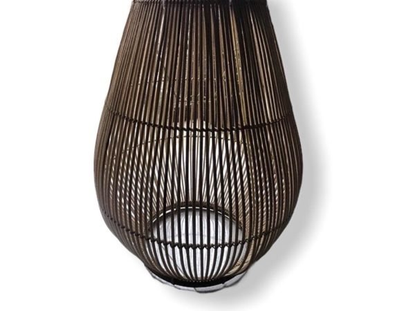 Brown Rattan lamp