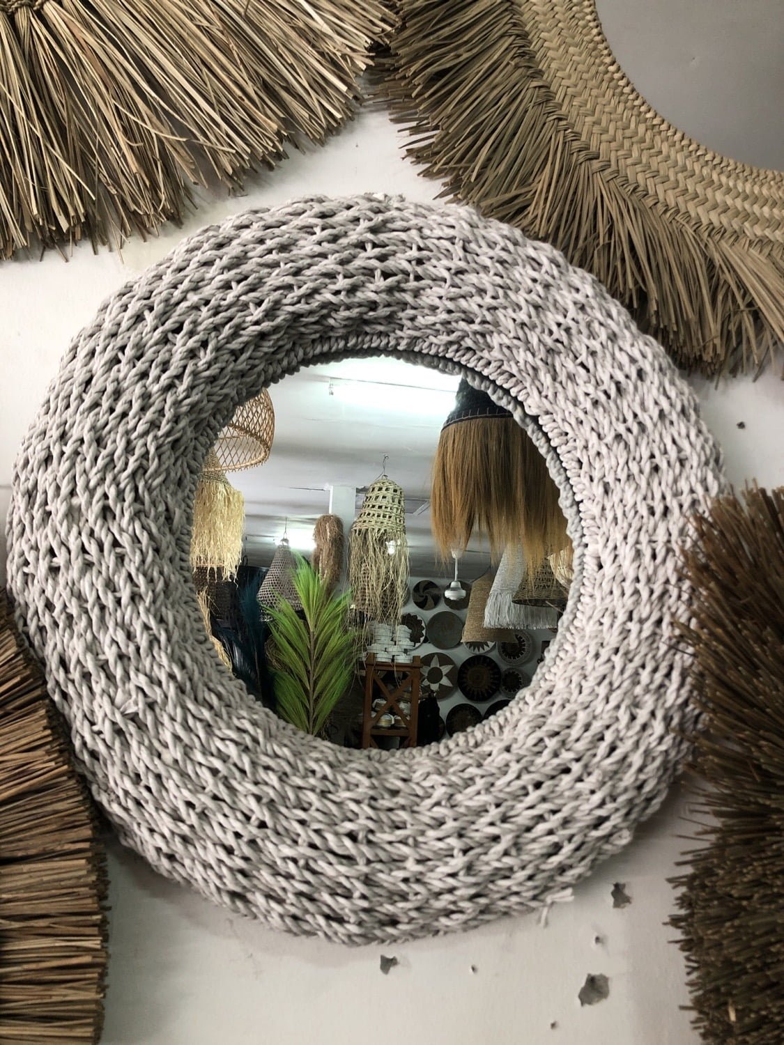 Recycle plastic mirror