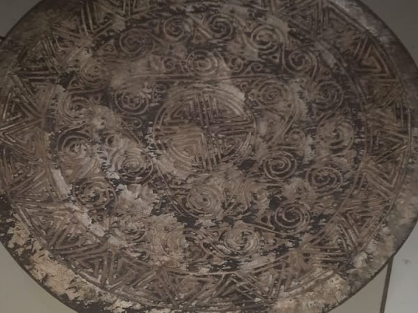 Antique ethnic plate - Grand Plat Antique Ethnique