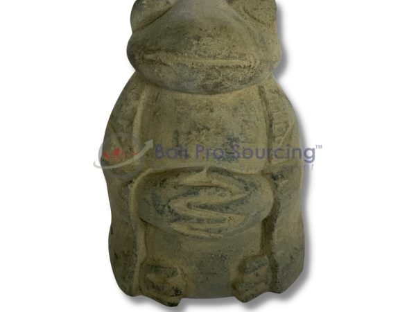 Frog Crossing Hands Statue Bali STA0175