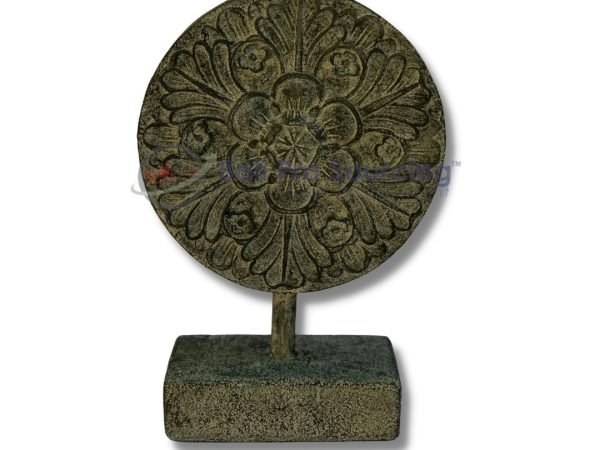 Antique Floral Relief Ornament Bali (A) STA0069