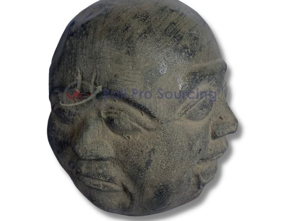 Antique Shaolin Head Statue Bali STA0079