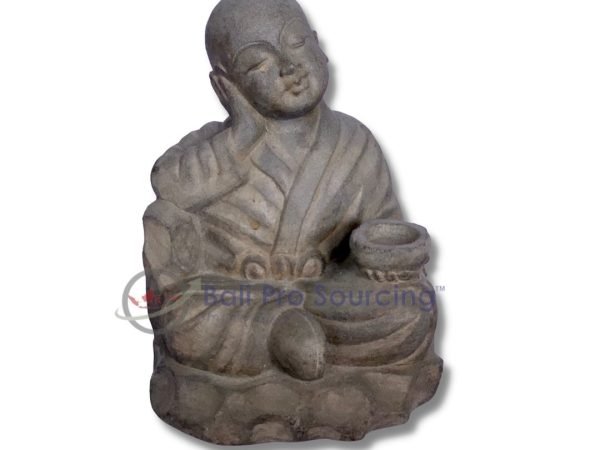 Sleeping Shaolin Statue With a Small Bowl on His Hand STA0103