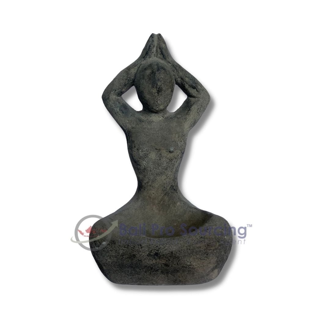 Antique Yoga Statue Bali STA0072