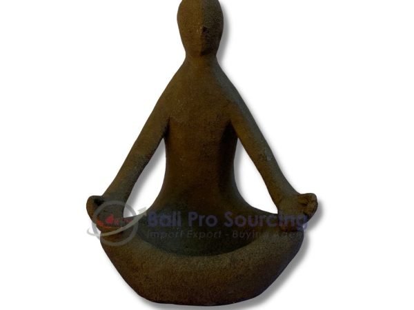 Antique Meditating Statue Bali STA0049
