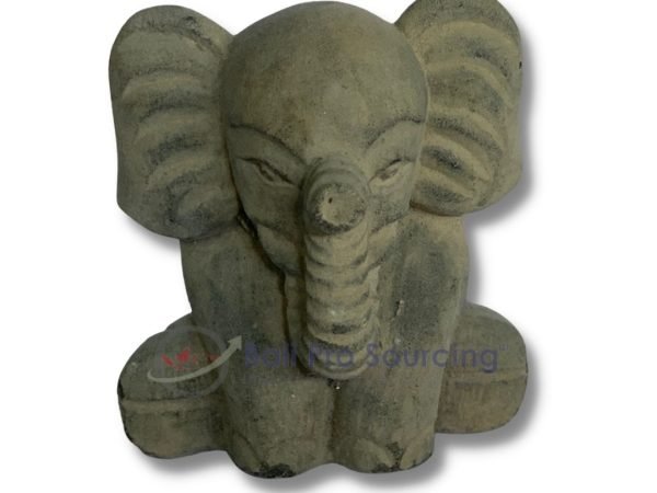 Sitting Baby Elephant Statue Bali STA0163