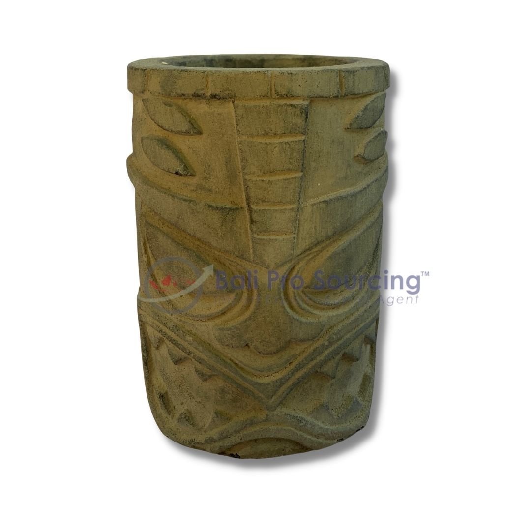 Antique Tiki Pot STA0034