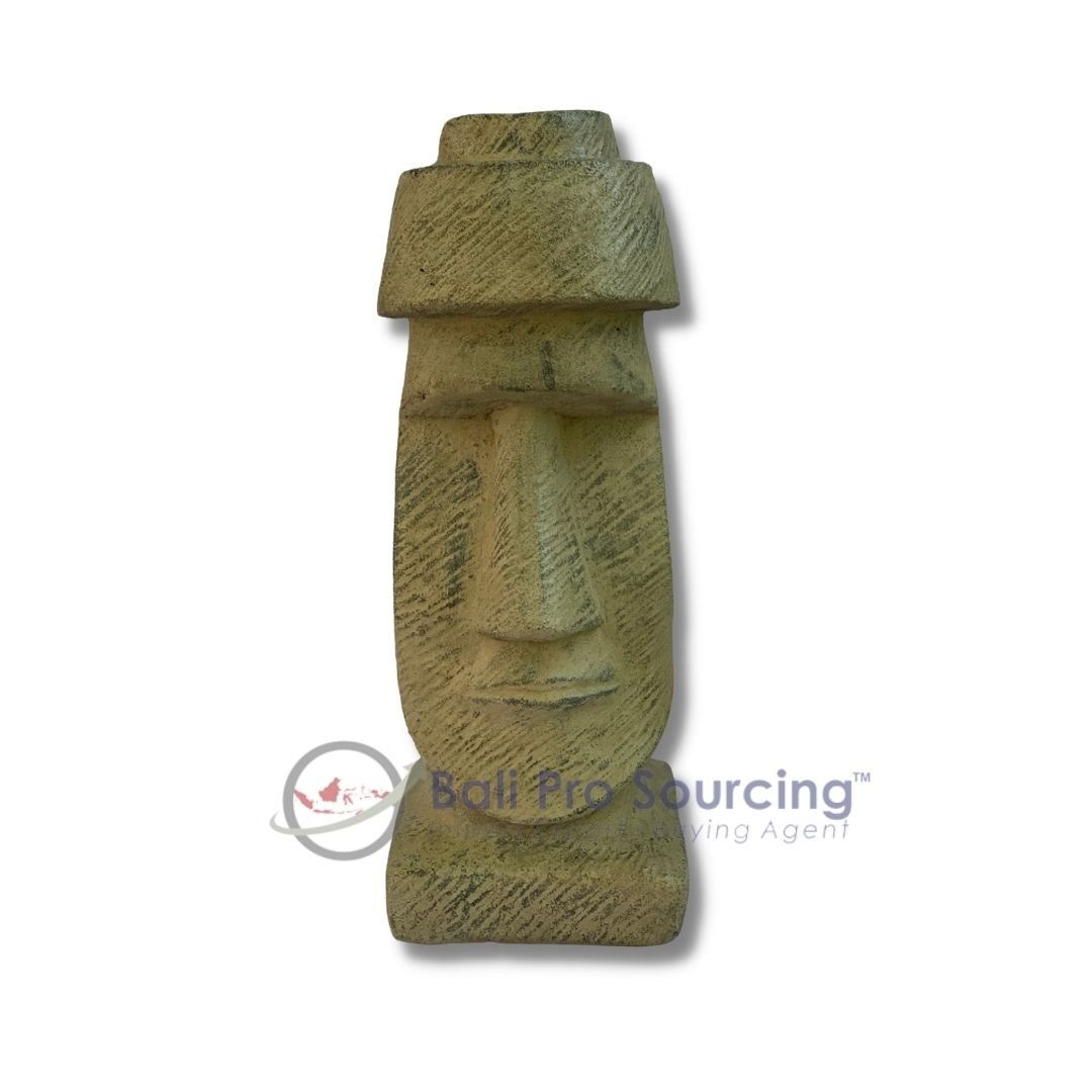 Antique Head Statue Bali (A) STA0002