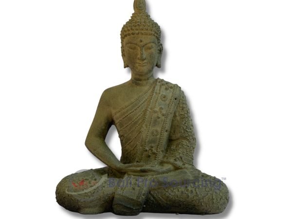 Antique Meditating Buddha Statue Bali STA0039