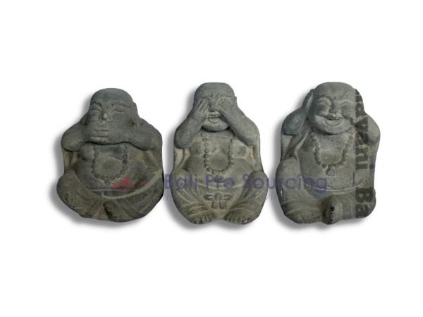 3 Sets Of Funny Shaolin Statue Bali STA0096