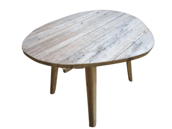 Wooden Oval Table