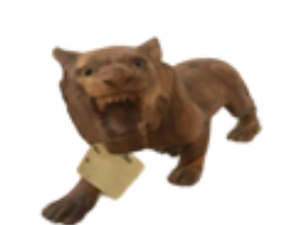 Wooden Walking Tiger