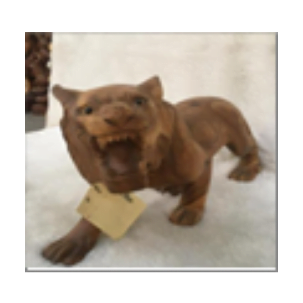 Wooden Walking Tiger - Image 2
